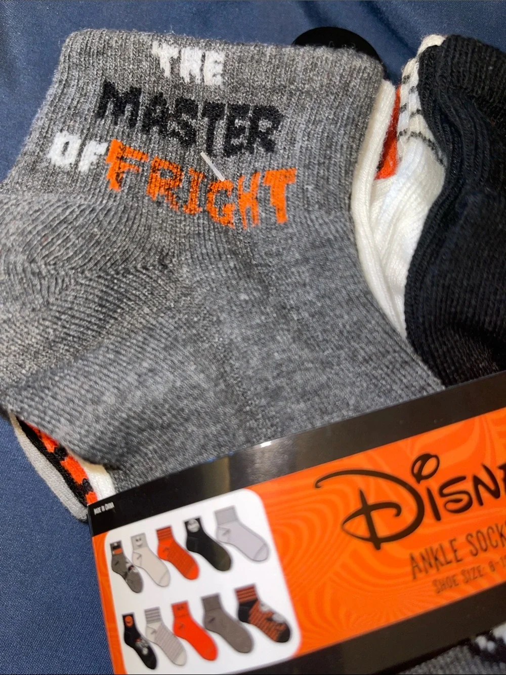Disney The Nightmare Before Christmas Themed Ankle Socks - 10 Pair